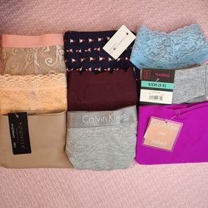 9pc Panties Bundle Size Sm ♡